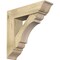 Ekena Millwork Olympic Traditional Rough Sawn Bracket w/ Offset Brace, Douglas Fir, 8"W x 30"D x 30"H BKT0806X30X30OLY01RDF - alternate 1